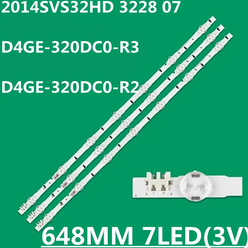 Светодиодная лента для 2014SVS32HD 3228 07 BN41-02169A D4GE-320DC0-R3 R1 HH032AGH-R1 UE32H5070 UE32H5500 UE32J5502 UE32H6200 UE32J6300
