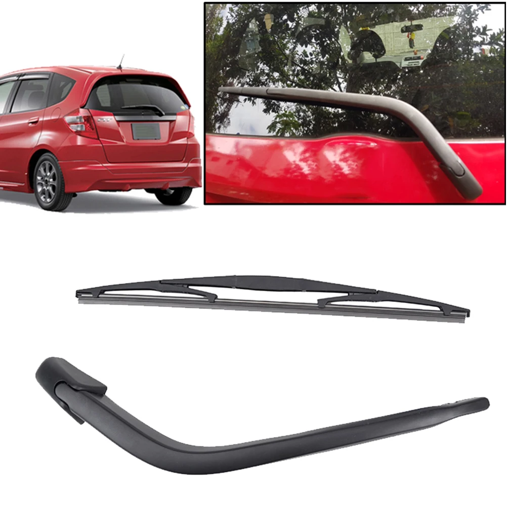 14-дюймовый комплект рычагов стеклоочистителя для заднего окна Honda Fit Jazz 2008 2007 2006 2005 2004 2003 2002 2001 щетка