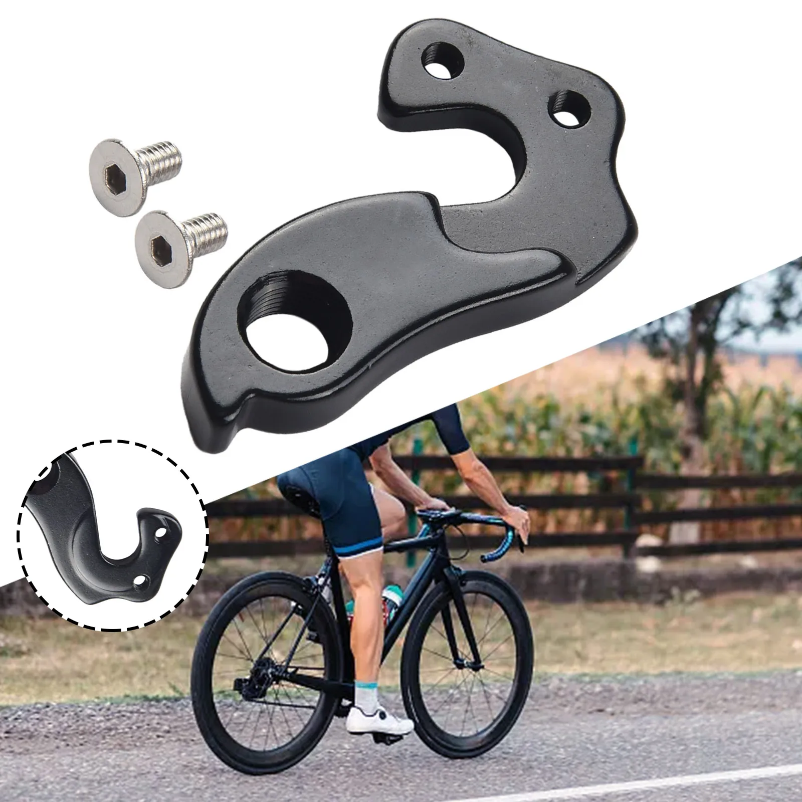 Велосипед Задний DERAILLEUR GEAR MECH HANGER Хвостовой крючок для GHOS T #   EZ1954 Крюк для вешалки переключателя поперечной переключателя, аксессуары для задней шестерни (art.: 3920cf857a842) - 3920cf857a842