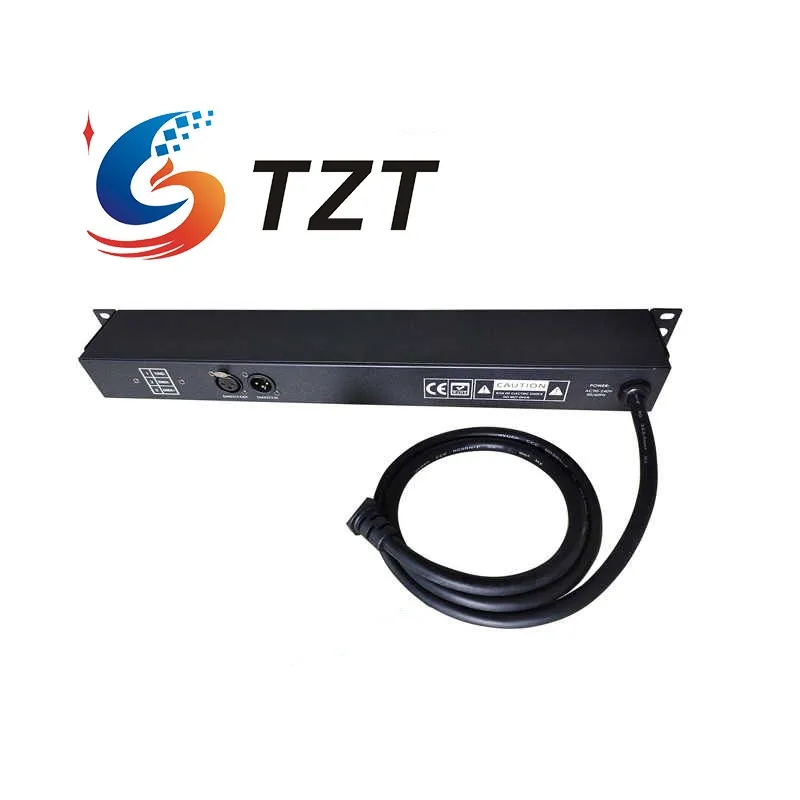 TZT CP0802 Контроллер последовательности мощности, последователь питания с 8 розетками и интеллектуальным переключателем для DMX512 (art.: 3920ccef2fe3d) - 3920ccef2fe3d