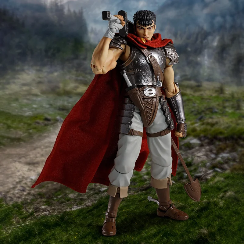 Фото BANDAI SPIRITS оригинальный Berser Guts S.H.Figuarts Band of The Hawk аниме мультфильм гаражный комплект модель украшения подарки игрушки модель №2