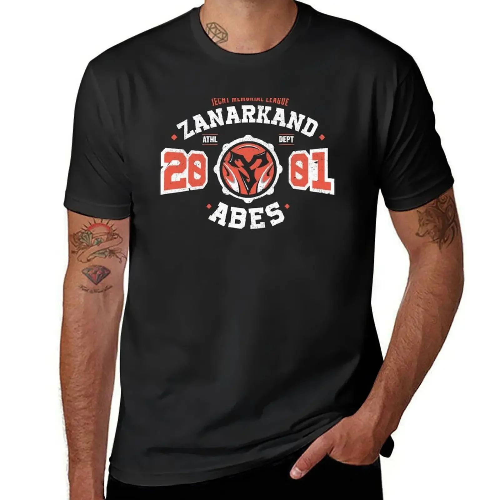 Одежда для мальчиков Zanarkand Abes Blitzball футболка для чемпионов аниме, быстросохнущие белые мужские футболки больших размеров