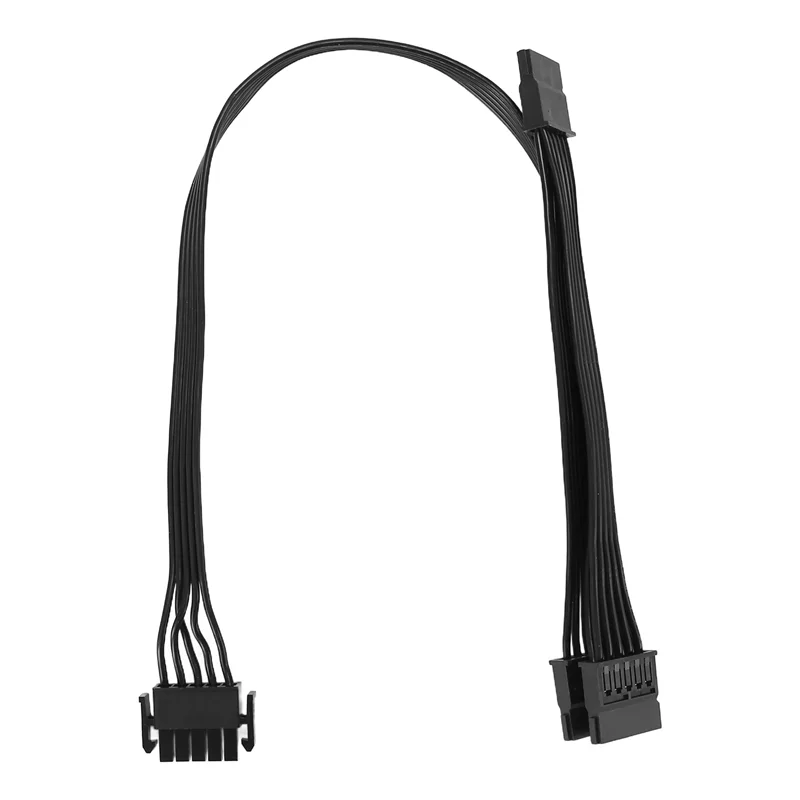 A08E-5Pin к 3-портовому периферийному кабелю питания SATA для модульного блока питания Enermax