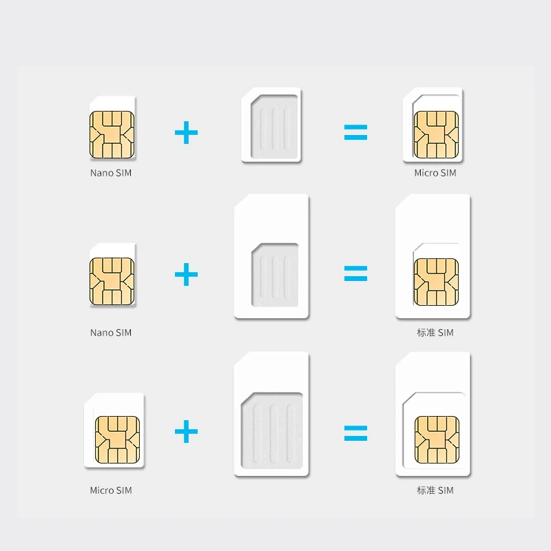 Фото 20 комплектов адаптеров для карт Micro Nano SIM, комплект разъемов для iPhone 6 7 plus 5S Huawei P8 lite P9 Xiaomi Note 4 Pro 3S Mi5 держатель для SIM-карты №2