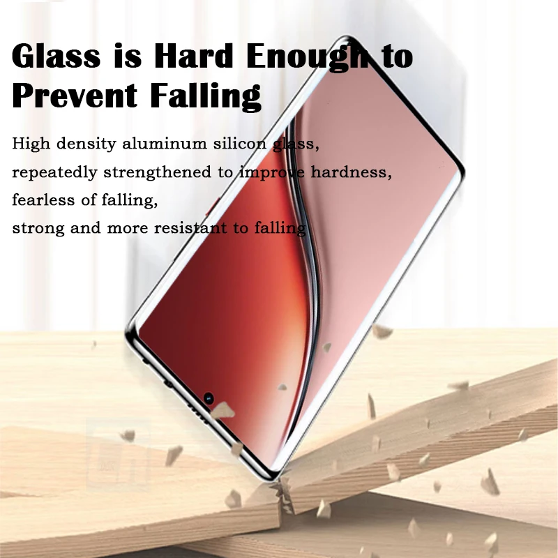 Фото 9D изогнутое защитное стекло с полным клеем для Realme P3 Ultra P2 Pro, закаленное стекло с горячим изгибом для защиты экрана Narzo 80 60 Pro №5