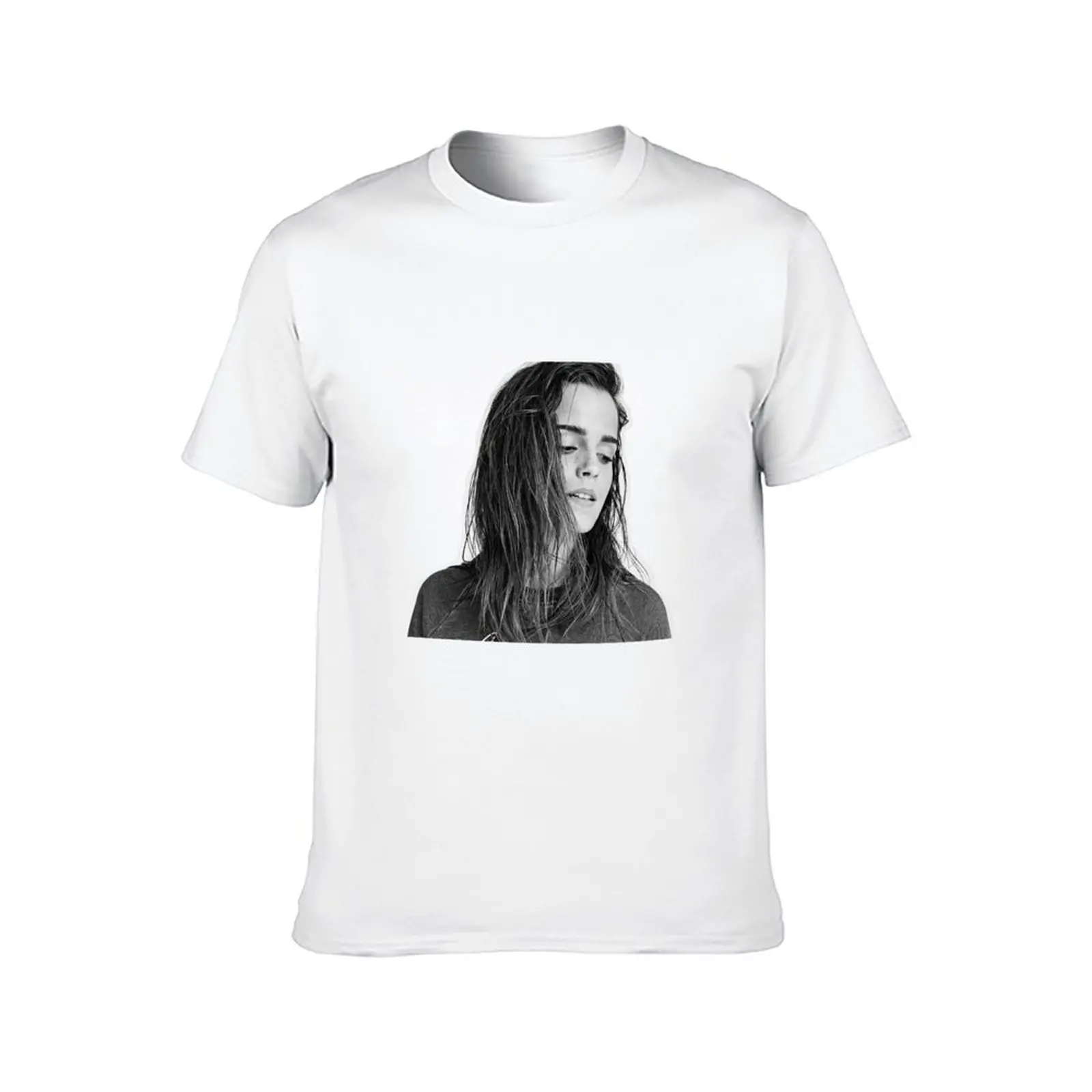 Фото Emma Watson T-Shirt t shirt man casual t shirts for man graphic tees T-Shirt №2