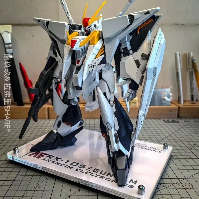 В наличии JUJIANG HG RX-105 XI 1/144 сборная модель комплект фигурка робота игрушка для хобби детская коллекция пластиковая модель подарок