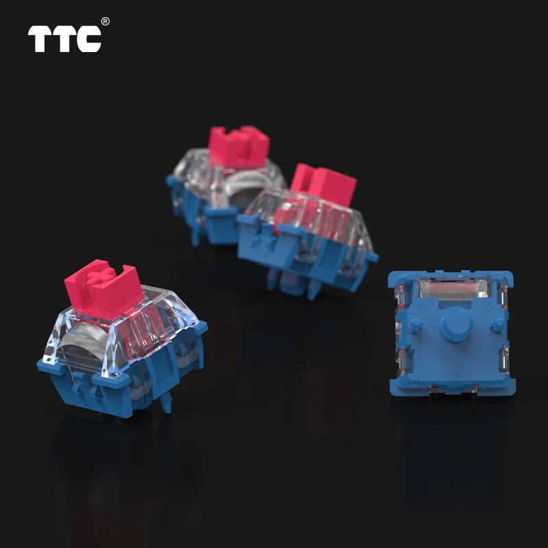 Фото (Совместим с ROG HFX V2) TTC Golden Magnetic HE Switch, предварительно смазанным линейным гладким переключателем клавиатуры №4