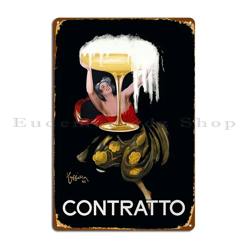 Contratto Винтаж Foodanddrink металлическая табличка плакат бар печать клуб дизайн Настенный декор жестяная вывеска плакат