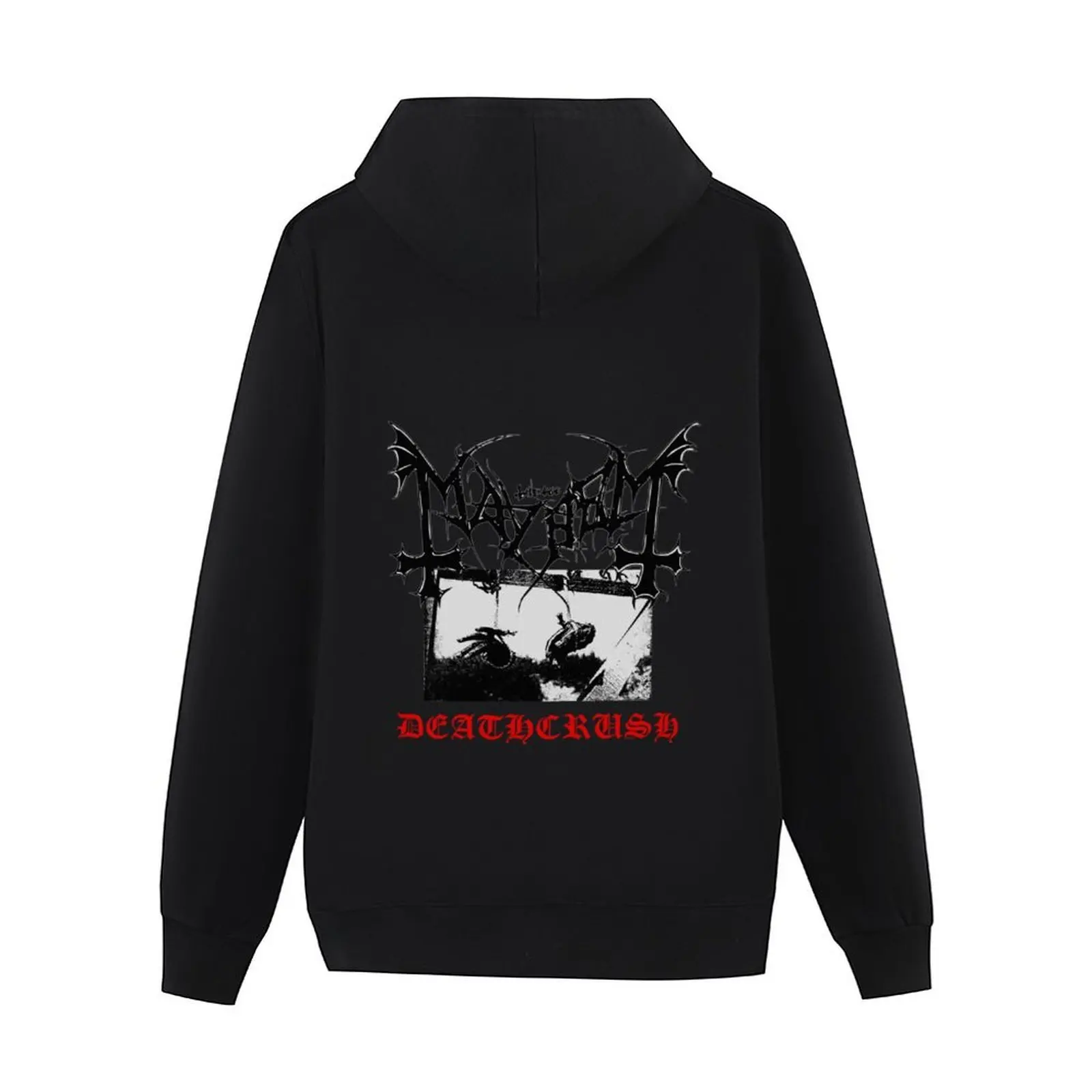 Фото Mayhem Deathcrush Metal Euronymous Dead толстовка с капюшоном модная мужская рубашка с капюшоном мужская одежда толстовка уличная одежда №3