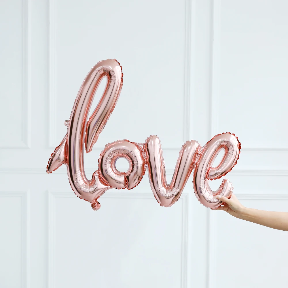 40 дюймов LOVE Conjoined18 дюймов фольгированный гелиевый шар в форме сердца на День святого Валентина, свадьба, помолвка, предложение, декор для дня рождения (art.: 3920cb5455b04) - 3920cb5455b04