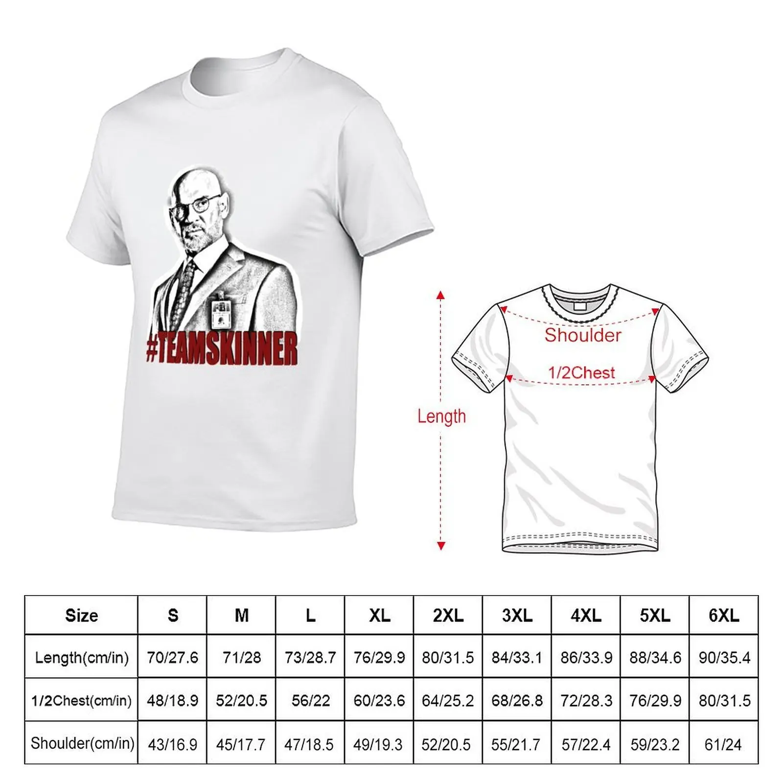 Футболка с надписью «X-Files Walter Skinner», мужская футболка, роскошные мужские футболки, футболка с рисунком (art.: 3920d1775d7ad) - 3920d1775d7ad