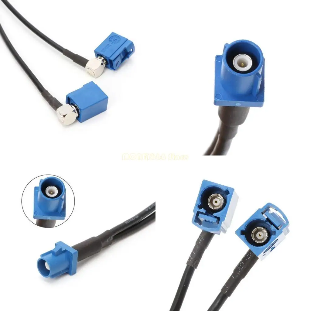 F62C Fakra Male к двум женским обращением Fakra Radio Fakra Extension Cable RG174