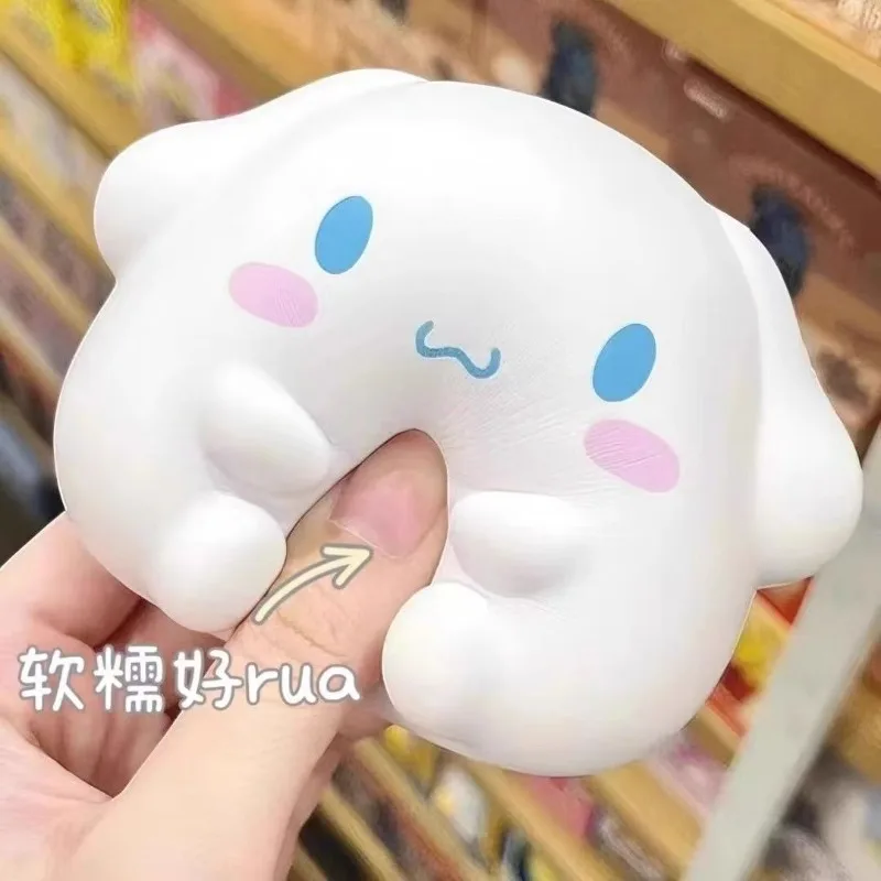 Hello Kitty Kuromi Cinnamoroll My Melody Kawaii симпатичная мультяшная игрушка для декомпрессии, медленно восстанавливает форму