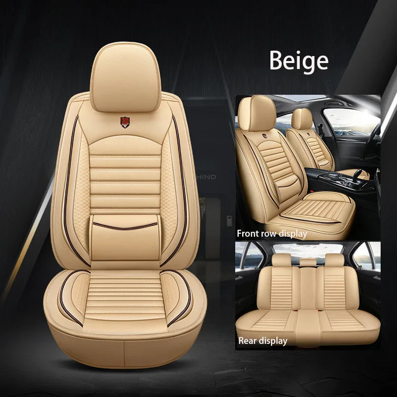 Фото Универсальные кожаные чехлы на автомобильные сиденья для Buick E5 GL6 GL8 VELITE 5-го века Excelle Regal, аксессуары для всех моделей автомобилей, автомобильные принадлежности №5