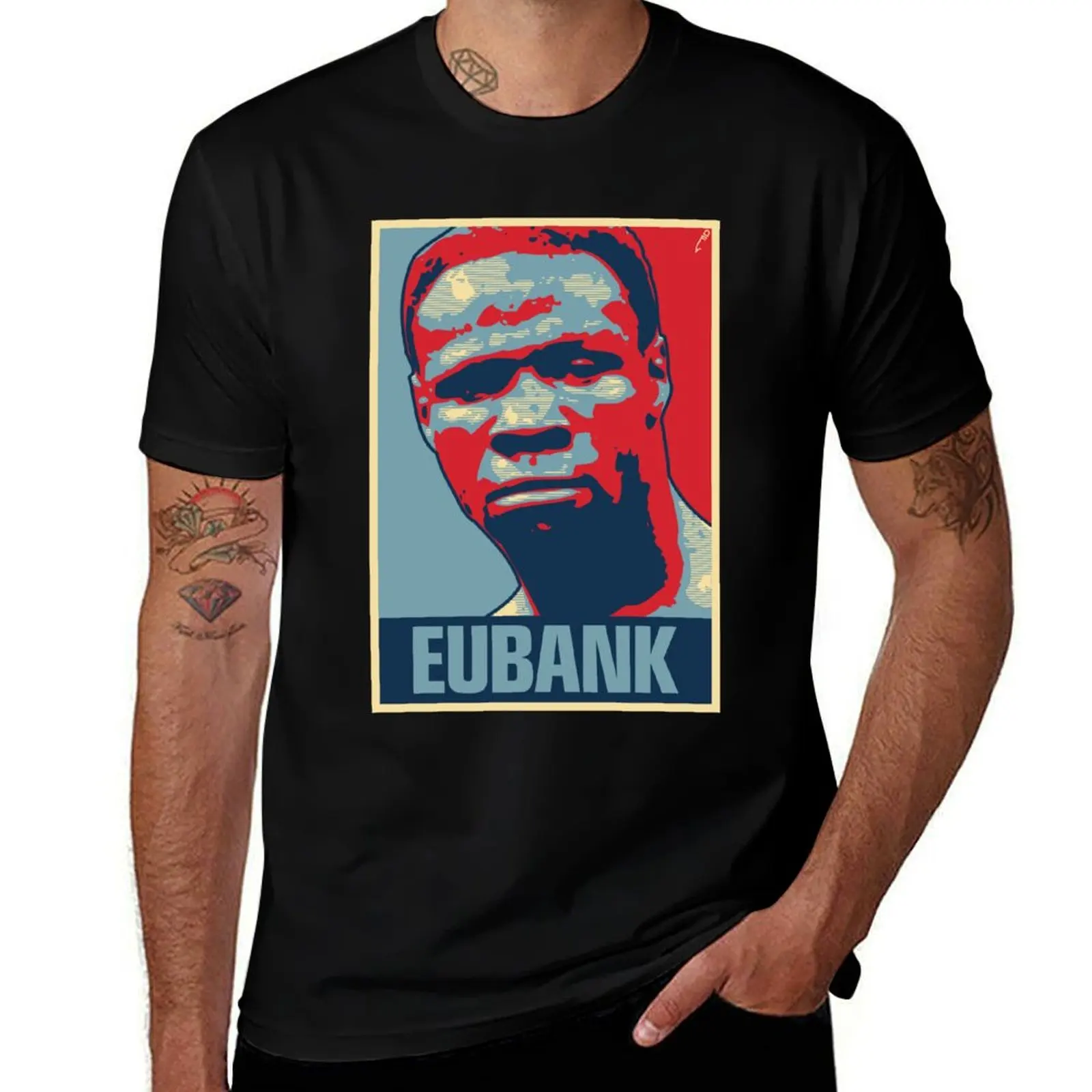 Футболка Eubank, дешевые вещи, винтажная одежда, винтажные мужские футболки с рисунком
