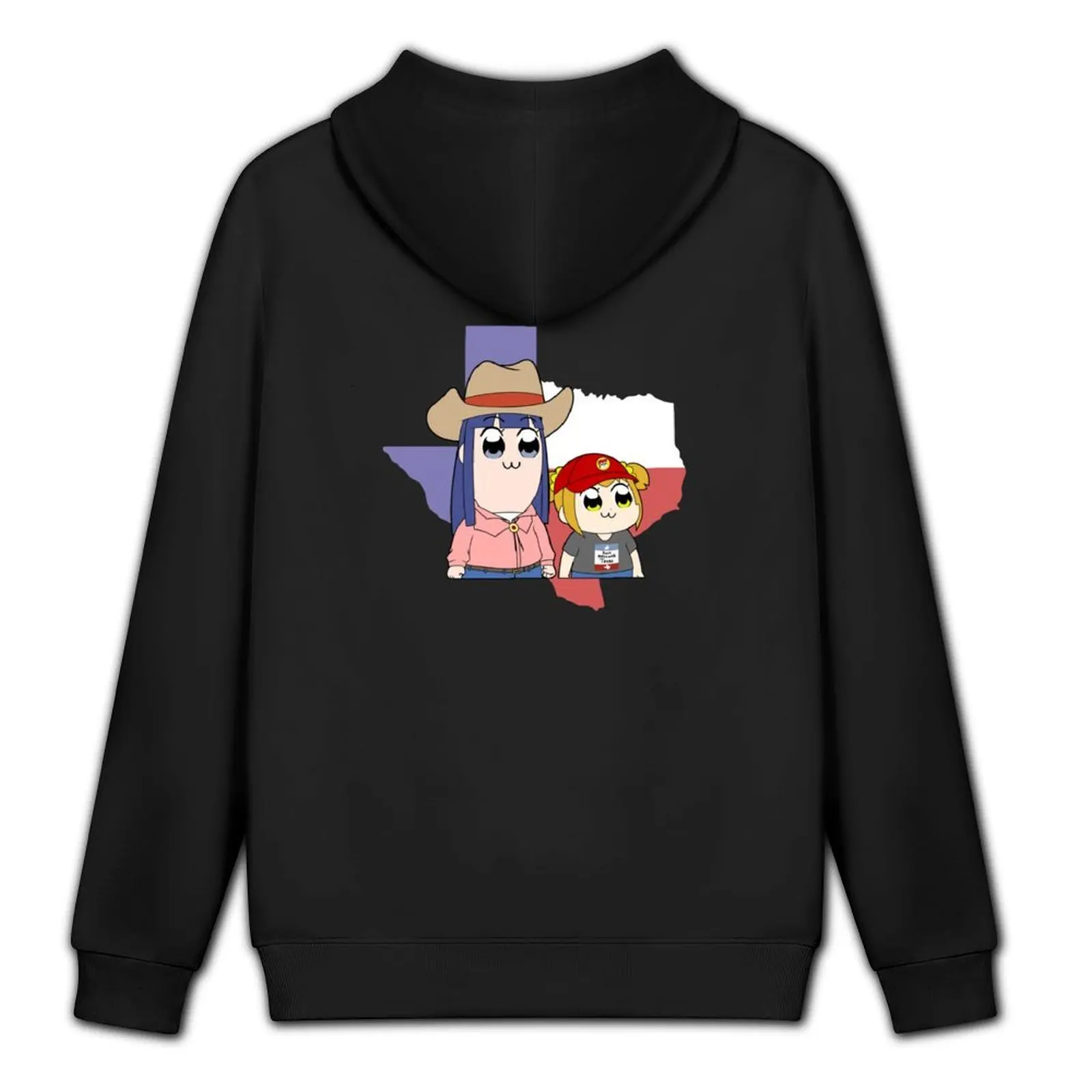Фото Popuko and Pipimi Visit Texas Толстовка мужское пальто мужская одежда блузка зимняя одежда новые толстовки и кофты №5