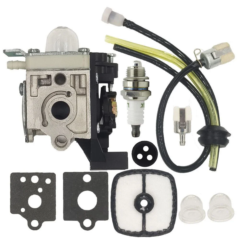 Фото Карбюратор для газонокосилки Rb-K93 Pas-225 Pe225 Shc225 Gt225, комплект топливных линий + воздушный фильтр + праймер лампы + Свеча зажигания №3