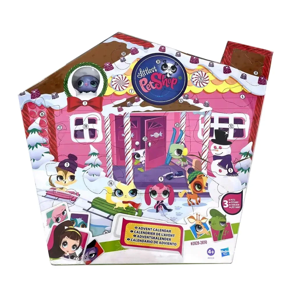 Hasbro Littlest Pet Shop Petshop A0324, календарь на пояс, кукла-сюрприз, коллекционная игрушка, фигурки, детские подарки на день рождения