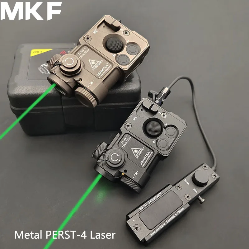 SOTAC Tactic Gear PERST-4 Зеленый лазер ИК-лазерный металлический индикатор Регулируемая мощность AR15 HK416 Аксессуары для охоты для страйкбола 20 мм