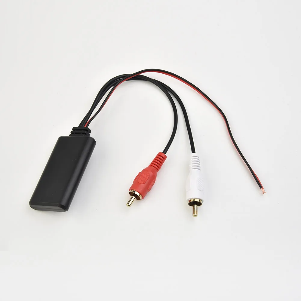 Фото Автомобильный приемный модуль ForBluetooth, вспомогательный адаптер для транспортных средств с разъемом 2RCA, общая длина 23 см, высокая чувствительность №4