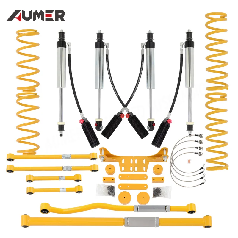 Aumer Off Road Запчасти 4wd Off Road Комплекты подъема подвески Азотновый дистанционный резервуар Амортизатор 105 Land Cruiser 80
