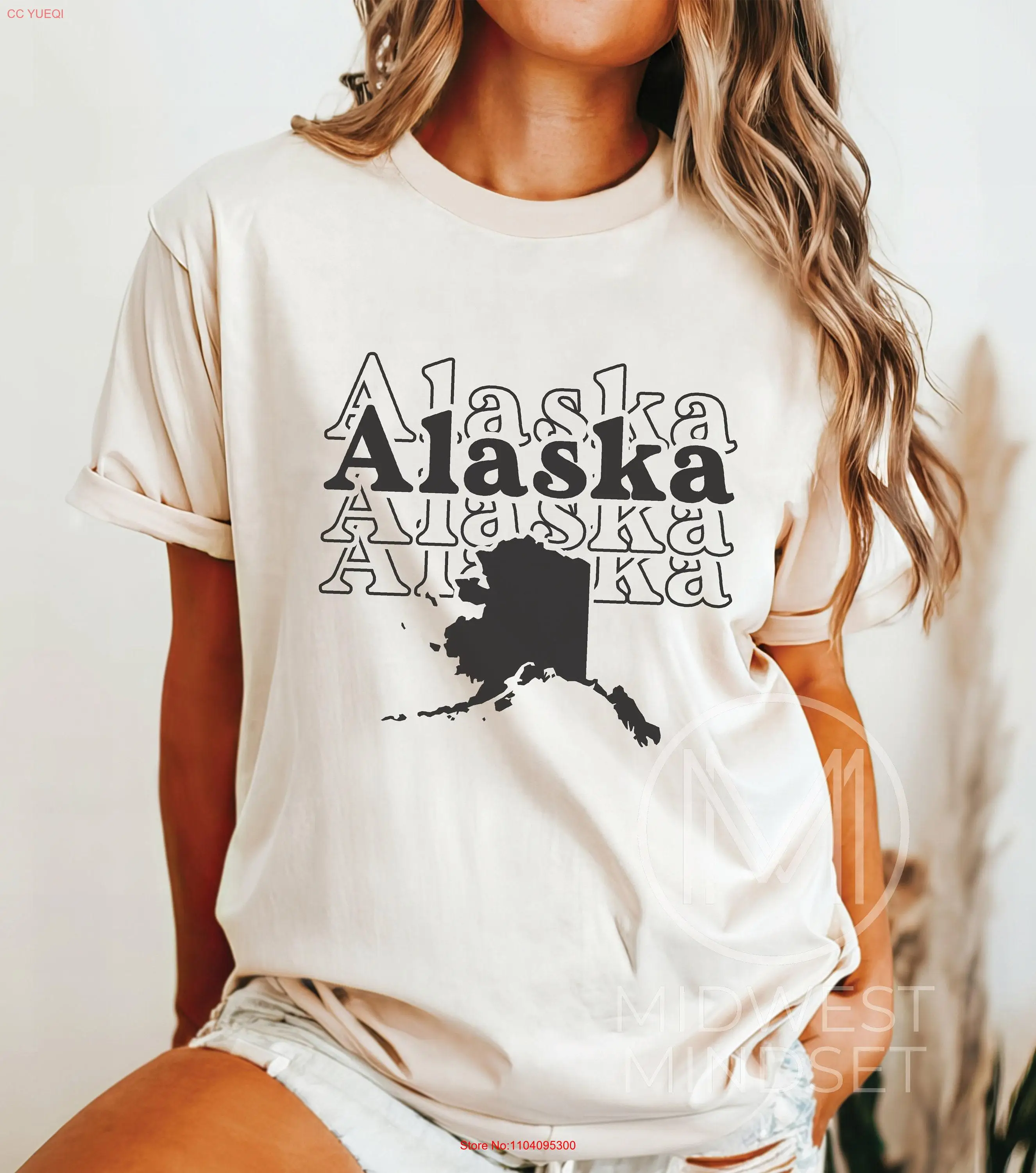 Футболка Аляска, алсканский круиз-штат, сувенир для девочек-путешествий, семейный отдых, комфортные цвета, длинные или короткие рукава