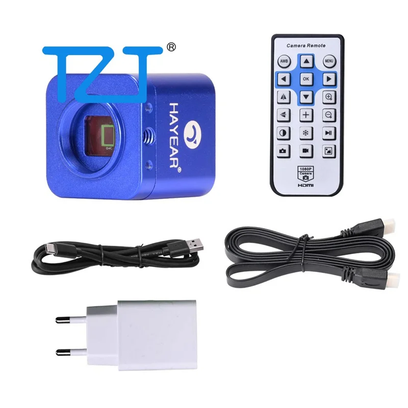 TZT HY-5100 24MP Full HD 1080P 2K HDMI-совместимая USB-камера для микроскопа Цифровая электронная промышленная камера для ремонта мобильных телефонов