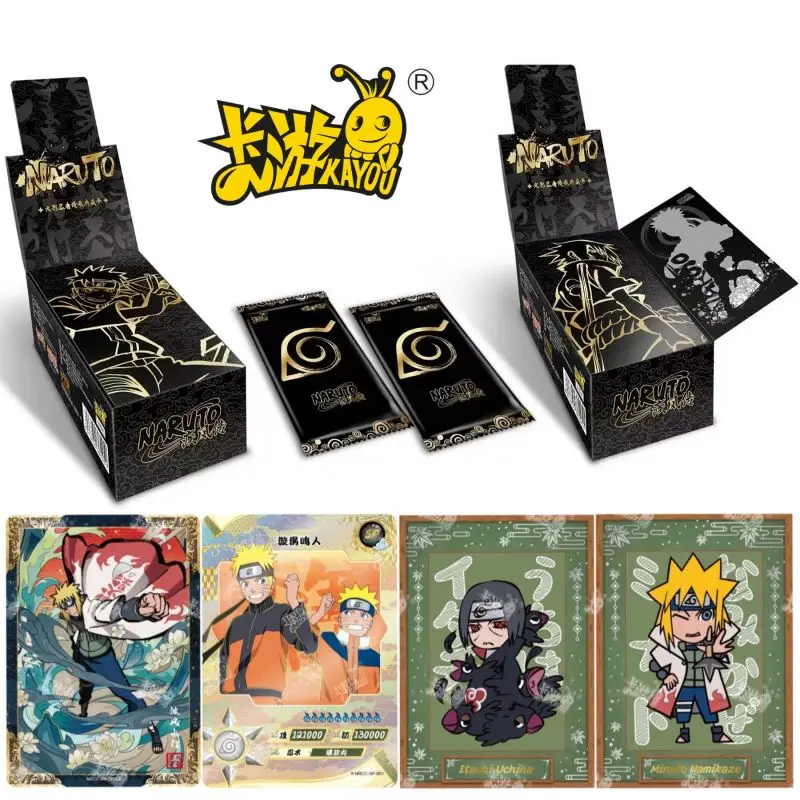 Оригинальная новая карточка KAYOU Naruto, укомплектованная коллекционная карточка ниндзя, специальная упаковка SP удзумаки Наруто мистер боль, Детская игровая карточка, подарок