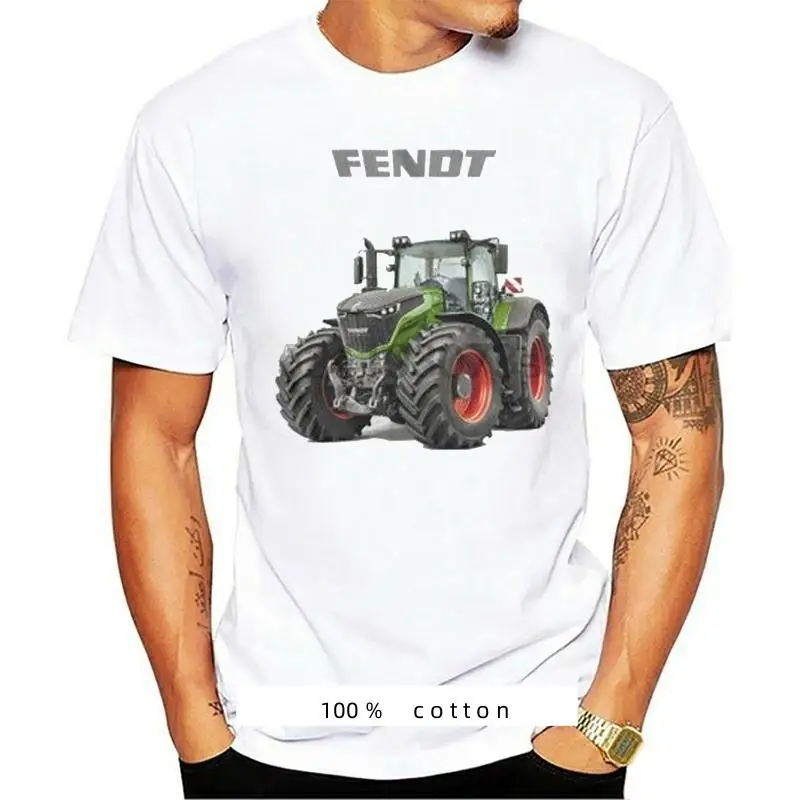 Футболка Pria Baru Fendt 1000 Seri P فا Ukuran S-6XL Футболка Katun Fashion Musim Panas Pria Футболка Musim Panas Ukuran Eropa men