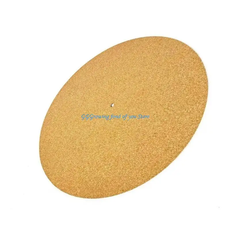 Фото H9EB Records Player Mats Cork Vinyls Pad Home Recorders Mats Turntables Slipmat Turntables для записей №5