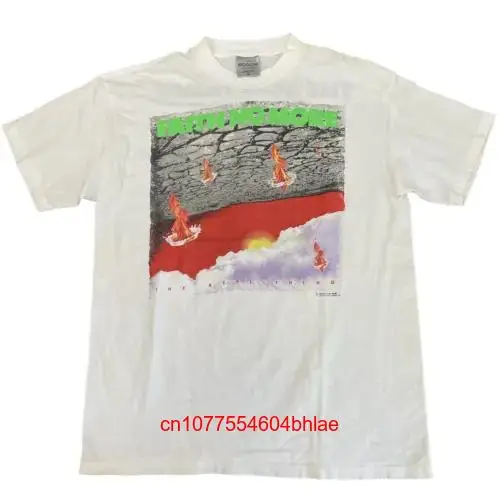 Винтажная футболка с надписью Faith No More 1990 Rock Band Brockum Sz XL длинными или короткими рукавами
