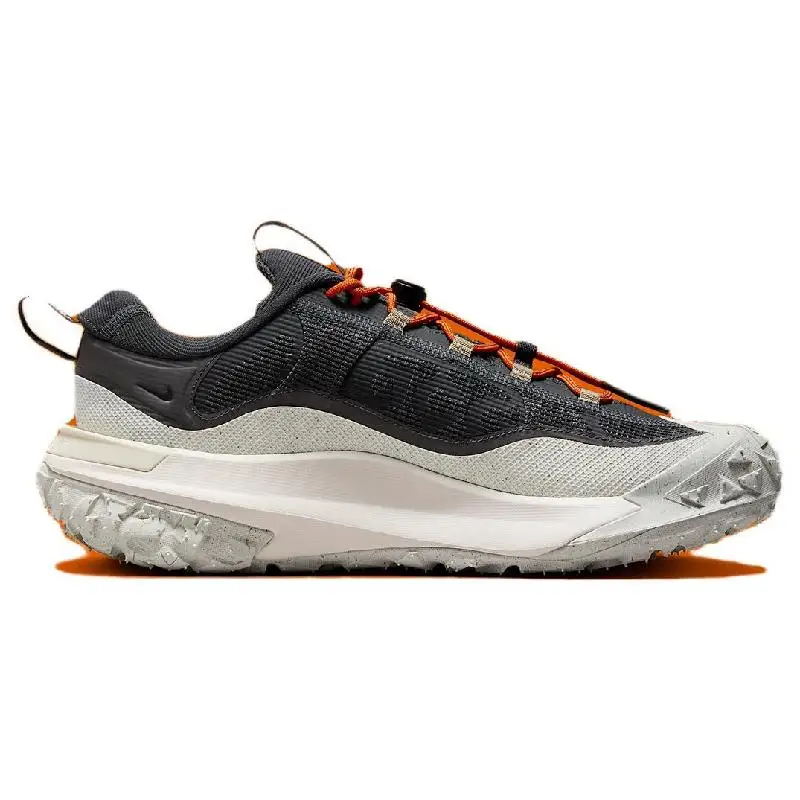 Фото Кроссовки Nike ACG Mountain Fly 2, низкие, кожа Гор-Tex, «темно-дымчатый серый», HF6245-002 №2