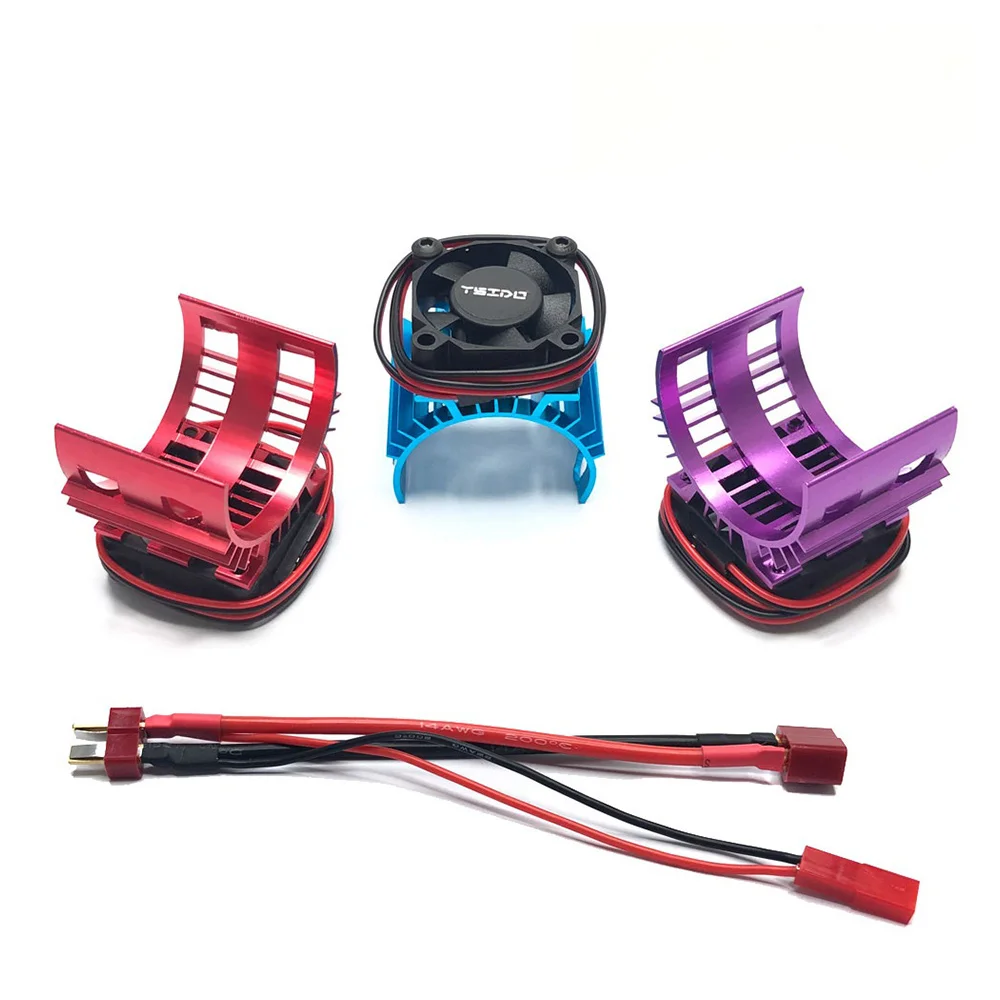 Фото Вентилятор охлаждения крышки радиатора двигателя для Wltoys 144001 124016 124018 124019 104001 RC автомобиля 540 550 3650 радиатор двигателя, D №2