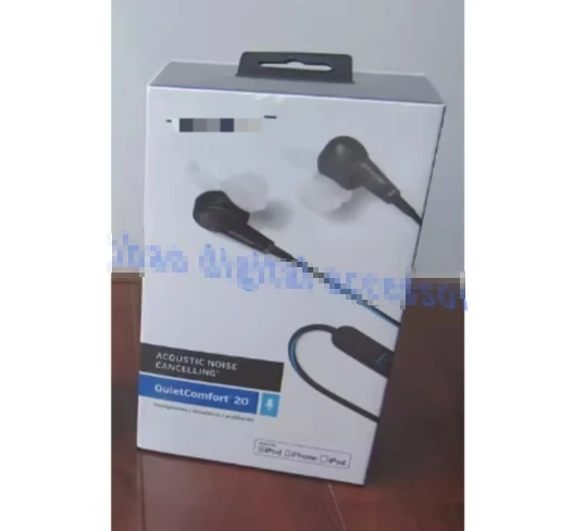 ДЛЯ наушников Bose QC20 с шумоподавлением QuietComfort 20, наушники iOS/черный