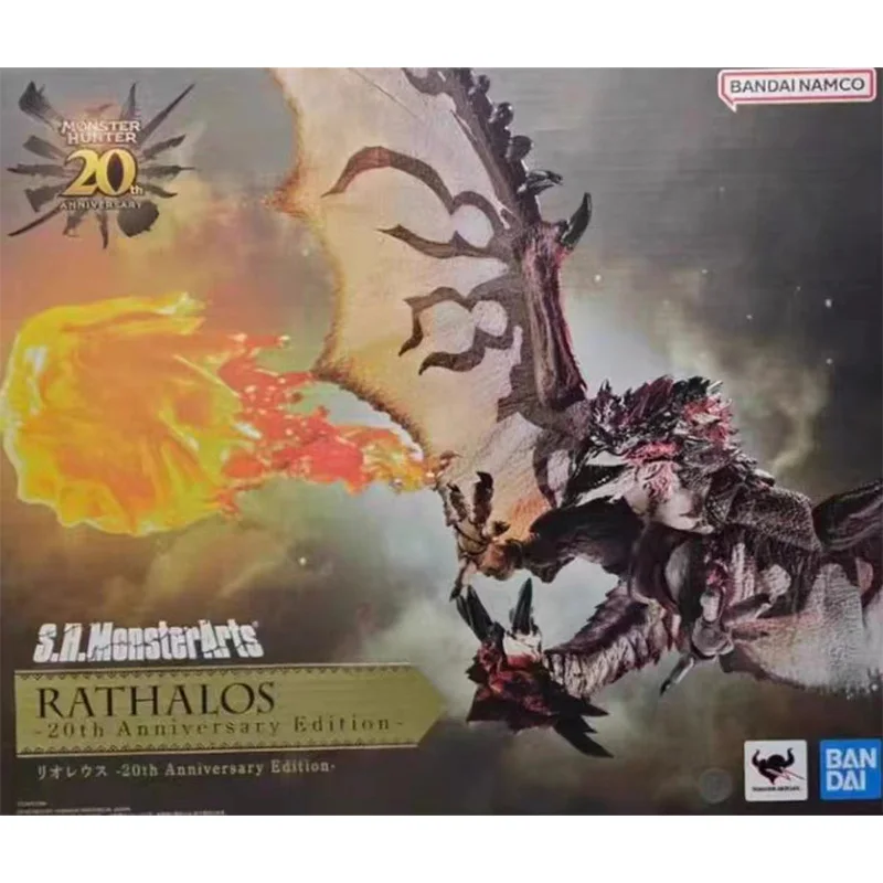 Оригинальная коробка в наличии Bandai SHM RATHALOS 20-е юбилейное издание аниме экшн-фигурка из ПВХ 16 см модельный комплект игрушка подарок для детей (art.: 3920ca0401d26) - 3920ca0401d26
