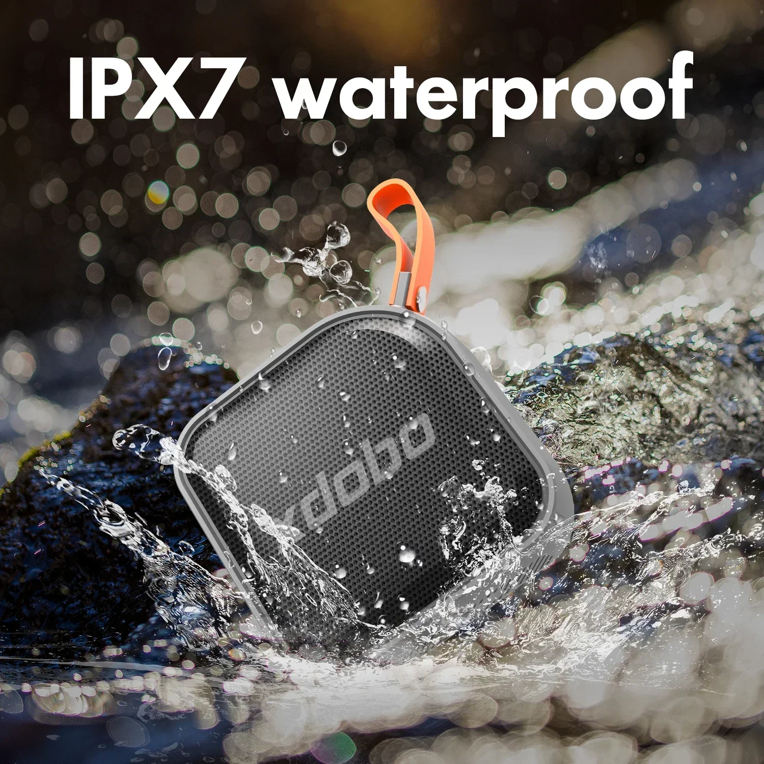 Фото XDOBO Prince 1995, уличный динамик, мини-бас, беспроводной Bluetooth, портативный домашний развлекательный кемпинг, езда на мотоцикле, вечерние музыкальный плеер №2