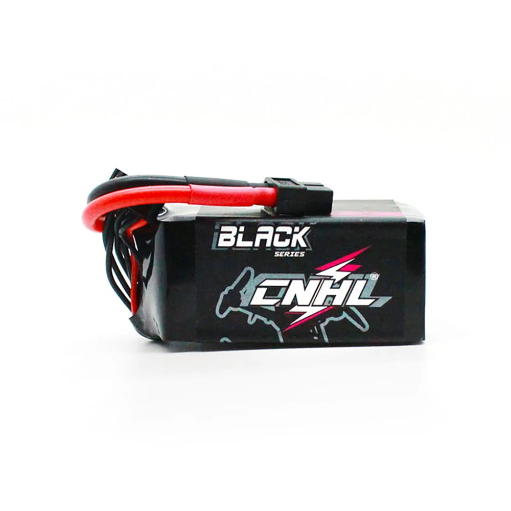 Фото CNHL Черная Серия 6S 22,2 V 1300mAh 100C LiPo батарея XT60 разъем для Nazgul5 Mark5 200-220 мм 4-5 дюймов RC Дрон FPV Racing №2