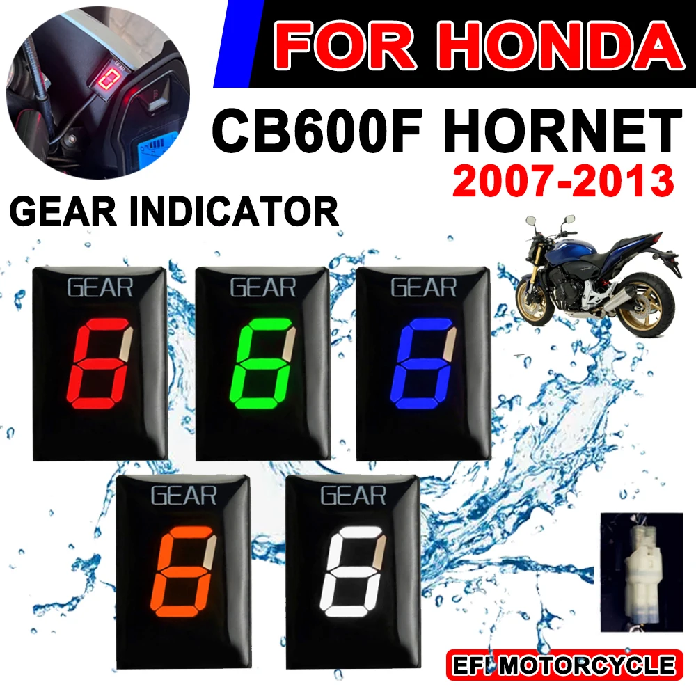 Индикатор скорости передачи EFI для мотоцикла Honda CB600F Hornet CB 600 F 600F 2007 2008 2009 2010 2011 2012 2013, аксессуары