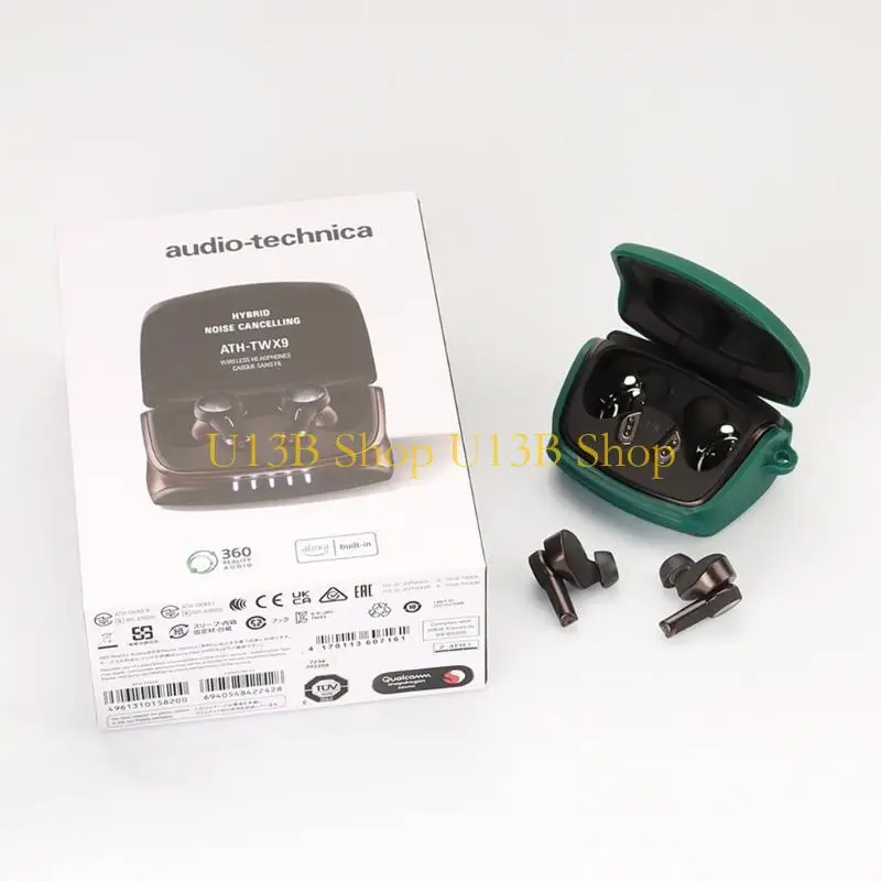 Фото Защитный корпус для переноски U13B для ATH TWX9 Dustproase Protectors Postable Carging Box Крышка с антискрапением №3