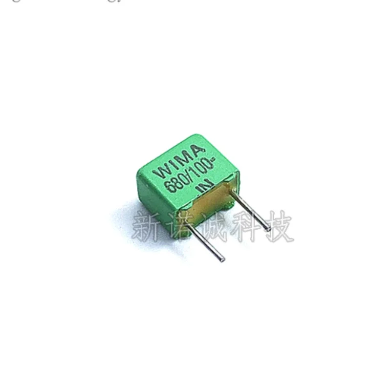 10 шт.100 шт., немецкий конденсатор WIMA 100 В 681 0,00068 мкФ 100 В 680PF 0,68NF 681H 2,5% FKP2, шаг 5 мм (art.: 3920c8e67722e) - 3920c8e67722e