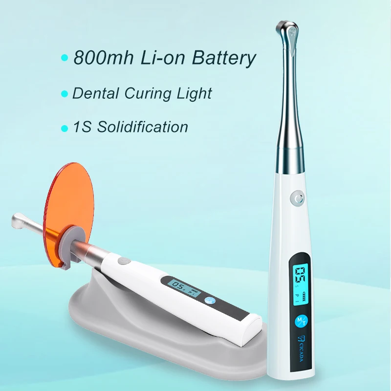 SYJH 1S Dental Endo Smart Light Беспроводная металлическая головка 3 режима 800-1400 МВ/км2 для лечебных инструментов