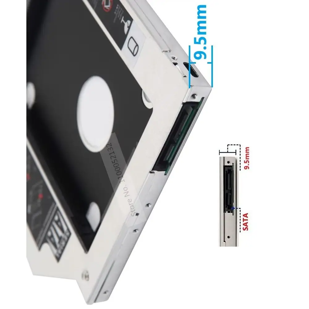 С лицевой панелью, 2-й 2,5 SSD HDD, жесткий диск, оптический отсек, рамка Caddy для Acer E5-571G E5-551G E5-531G E5-511G V3-572G V3-532G
