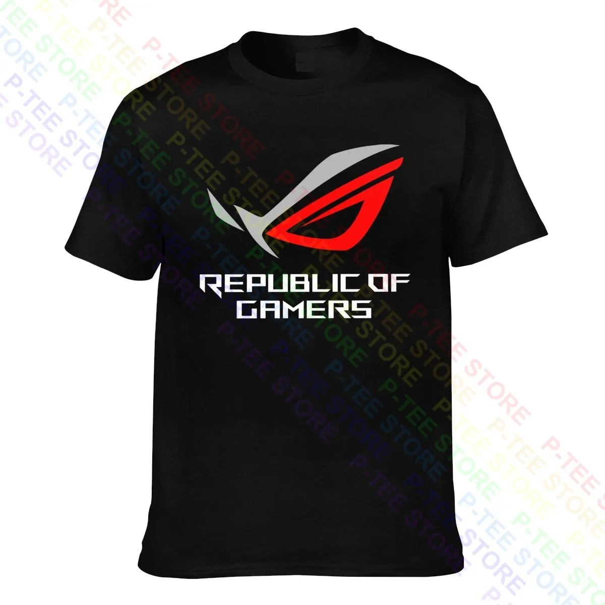 Футболка с изображением Республики геймеров Asus Rog, выбор чемпионов, уникальная футболка высокого качества