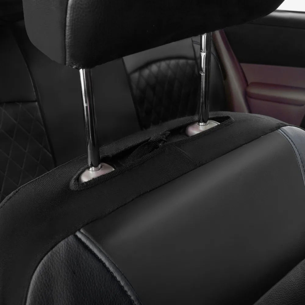 Фото Автомобильные подушки из искусственной кожи для Volkswagen Golf Amarok Canyon Aventura Atlas Beetle Jetta Bora CC, чехлы на автомобильные сиденья, авто интерьер №5