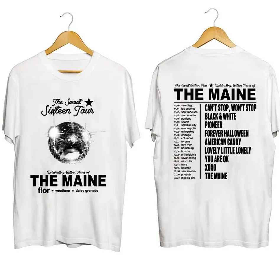 Двухсторонняя рубашка The Queen Tour, The Sweet 16 Tour 2023