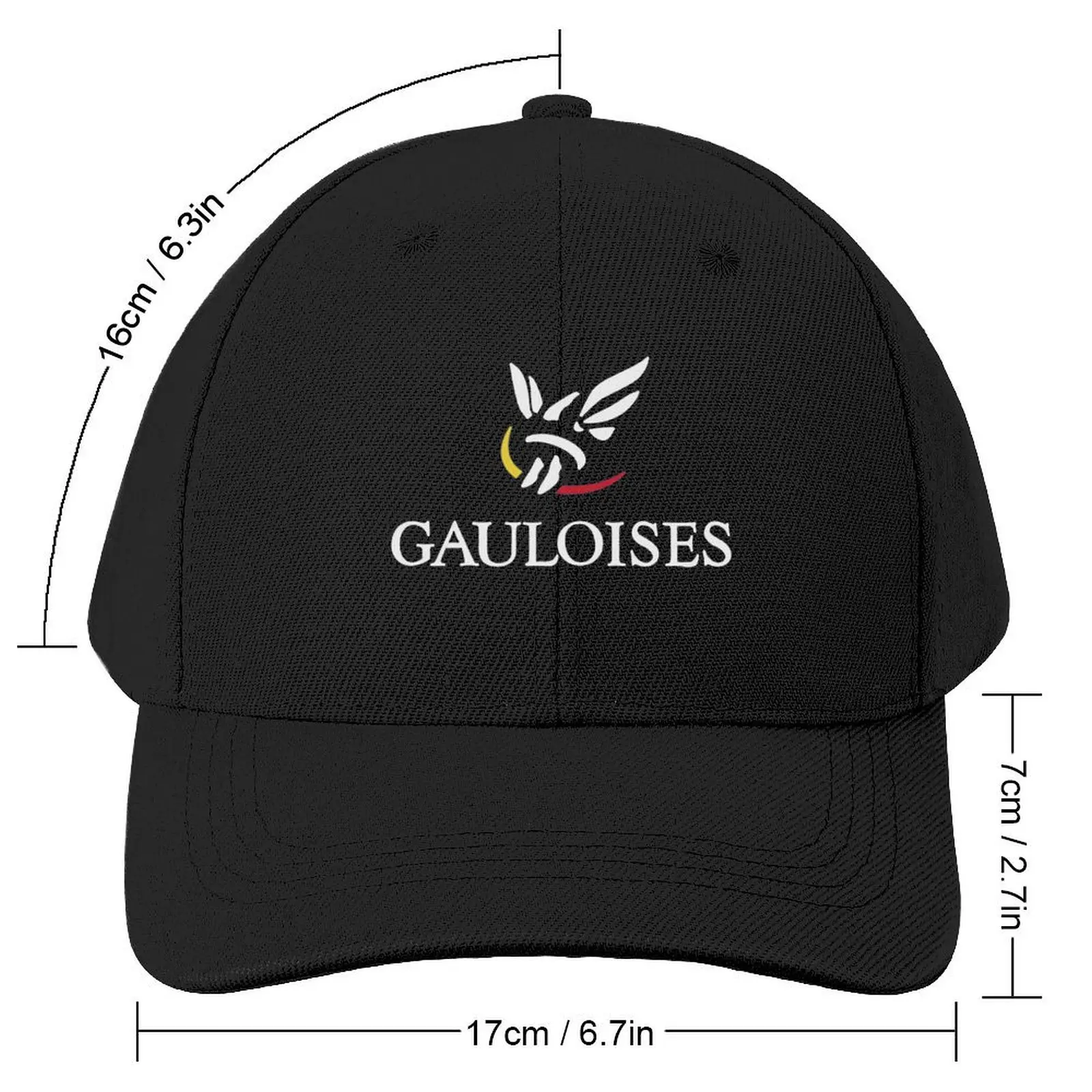 Фото Стильная бейсболка с дизайном Gauloises, одежда для гольфа, кепка Snapback, кепка для альпинизма и рыбалки, бейсболка для мужчин и женщин №2