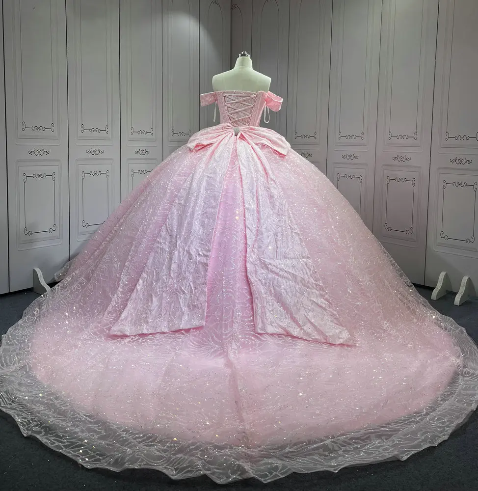 Фото Mumuleo Румяно-розовые платья Quinceanera Мексиканские платья Quinceanera 2025 Vestidos Para Me Da Noiva Dulces 16 Vestidos №2