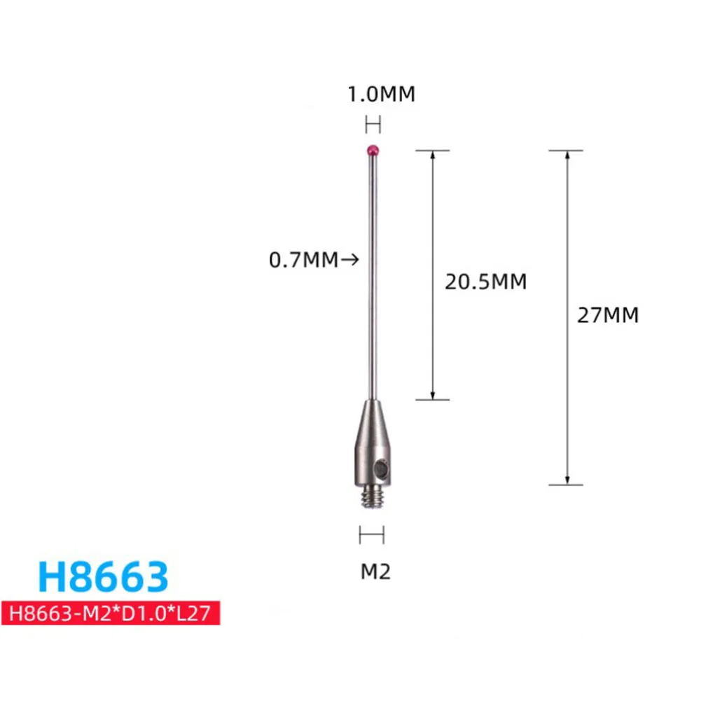 Сенсорный зонд M2 CMM, наконечники зонда Stylus Ru с шаровой головкой датчика H7805 H1345 H7806 H0033 H7808 H8663 H0034 H0035 H3603 H3882 H0036