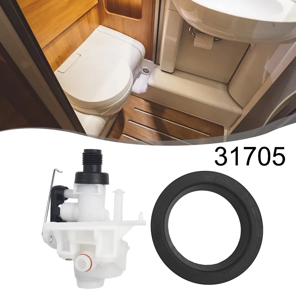 Фото Клапан для унитаза Thetford, для воды Aqua MagicV, новый пластиковый клапан для воды в туалете для Аква, клапан для воды в туалете №3